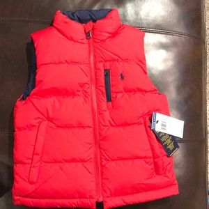Reversible Polo vest
